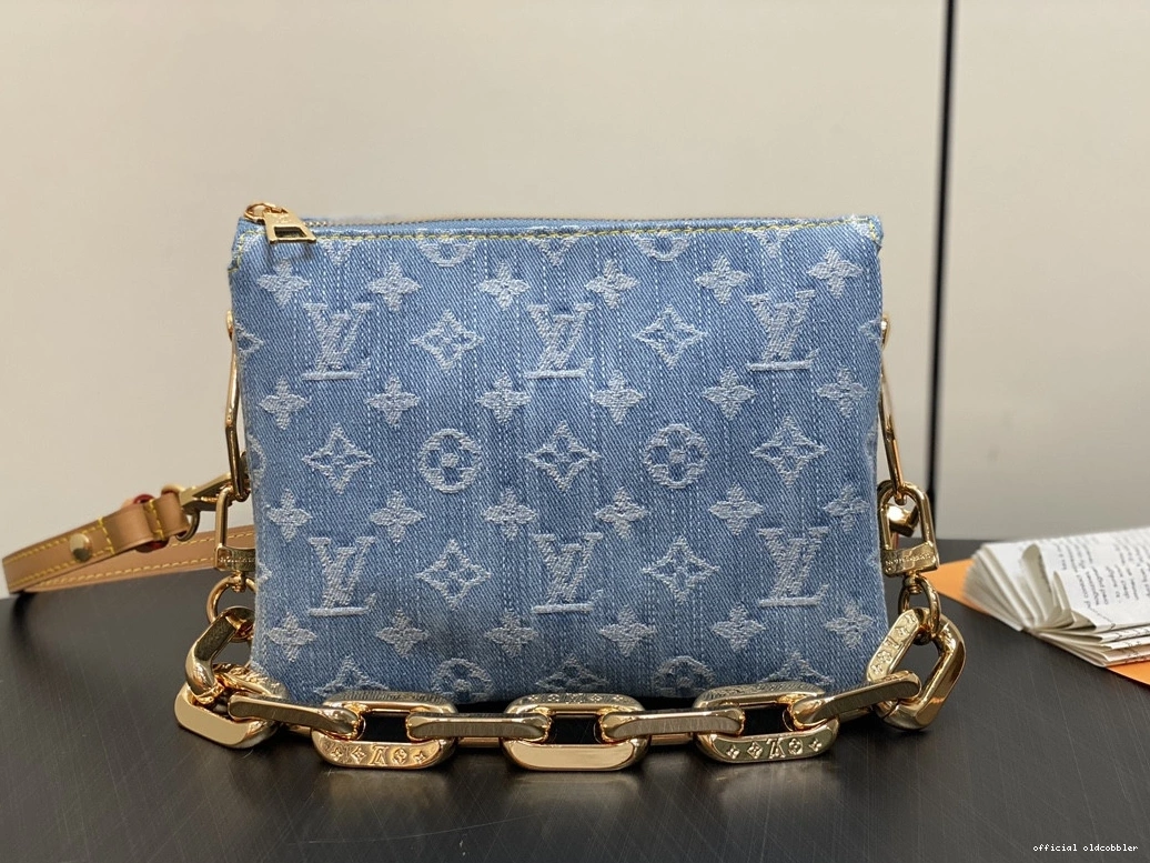 Official oldcobbler COUSSIN VUITTON LOUIS BB 0814